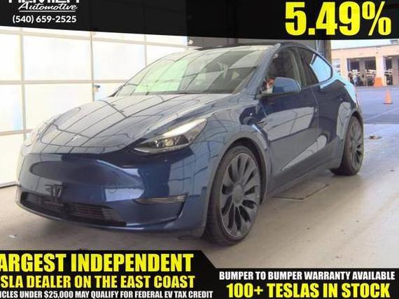 TESLA MODEL Y 2022 7SAYGDEF7NF365466 image